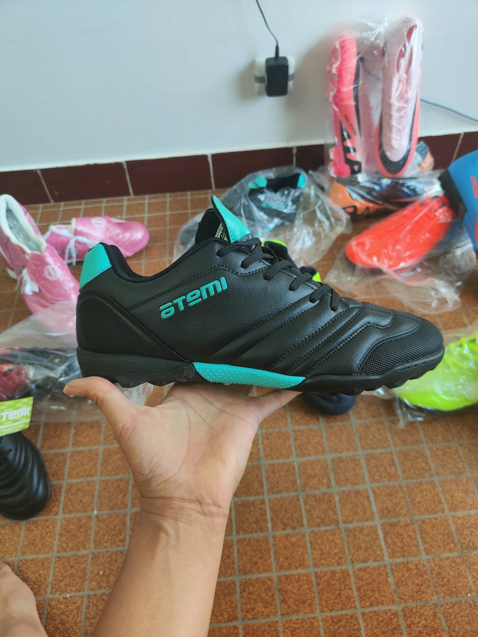 46حذاء كرة قدم رياضي قياس